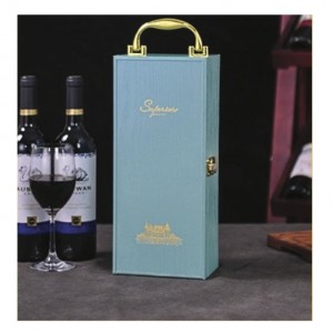 Leather Wine Gift Box (Single Bottle)